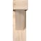 Ekena Millwork Traditional Block Smooth Bracket w/ Offset Brace, Douglas Fir, 5 1/2"W x 16"D x 16"H BKT0604X16X16TRA05SDF - alternate 3